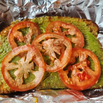 Bakehouse 46 - Avocado toast with almost zero Avocado. $8 for this - Coffee & Tea Near Me - Birmingham, Michigan