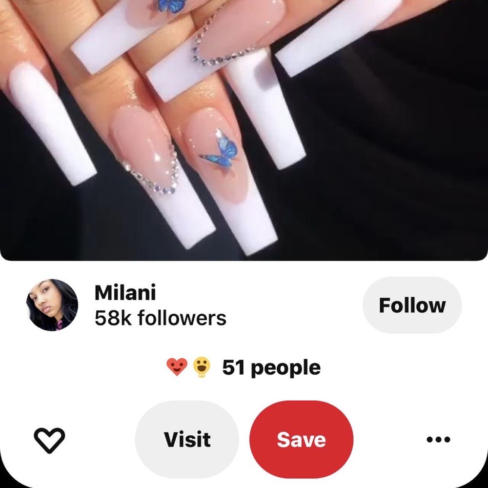 These are the nails I wanted to make the job easier for her I want it all French tip instead of having the 2 all white These are the nails I wanted to make the job easier for her I want it all French tip instead of having the 2 all white
