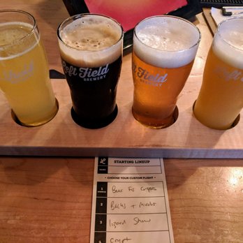 Left Field Brewery - Sampler - Breweries Near Me - Toronto, Ontario Left Field Brewery - Sampler - Breweries Near Me - Toronto, Ontario