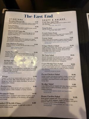 Menu photo 5 The East End Hatfield, PA
