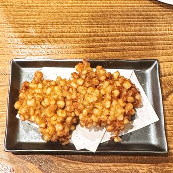 Kiraku - Corn Tempura - Tapas/Small Plates Near Me - Berkeley, California