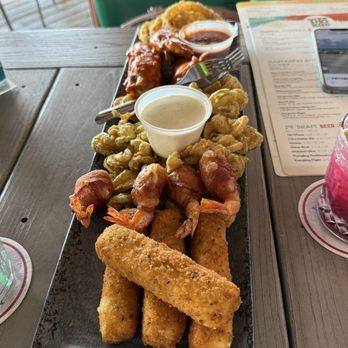 The Spot - Appetizer sampler platter - Burgers Near Me - Galveston, Texas