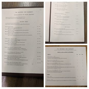 The Referend Bier Blendery - Menus. - Breweries Near Me - Kutztown, Pennsylvania