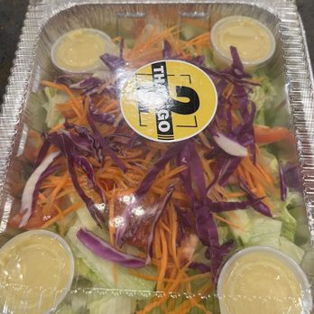 Thai 2 Go - Beautiful Fresh Salad with Thai dressing - Thai Near Me - Englewood, Florida Thai 2 Go - Beautiful Fresh Salad with Thai dressing - Thai Near Me - Englewood, Florida