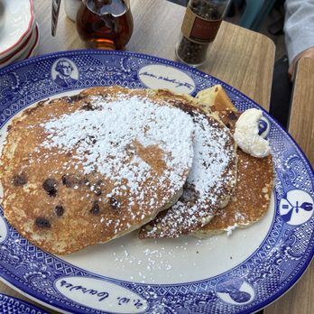 Founding Farmers DC - Chocolate Chip Pancakes - American Near Me - Washington, DC, District of Columbia Founding Farmers DC - Chocolate Chip Pancakes - American Near Me - Washington, DC, District of Columbia