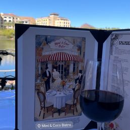 View and wine ok. Caesar salad zero .