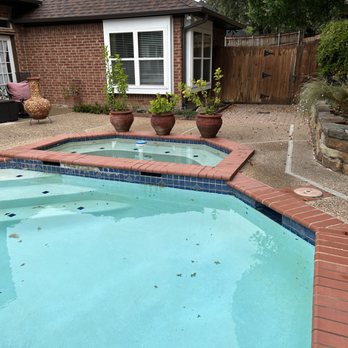 Backyard Environments - Before 1 - Pool & Hot Tub Service Near Me - Northlake, Texas