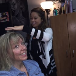 Pin-Up Girls Hair Studio & Spa - Me and my stylist