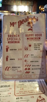 Menu photo 1 Mr Peabody's Encinitas, CA Menu photo 1 Mr Peabody's Encinitas, CA