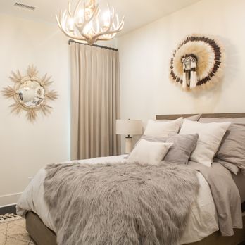 7 Sisters Interiors - Modern cozy bedroom with native accents Rancho Santa Fe CA Interior Designer - Interior Design Near Me - Solana Beach, California 7 Sisters Interiors - Modern cozy bedroom with native accents Rancho Santa Fe CA Interior Designer - Interior Design Near Me - Solana Beach, California