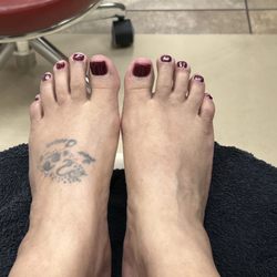 Serenity Nails & Spa - I got a pedicure i love how they look