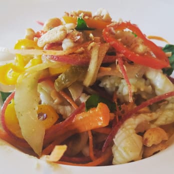 Tinker Street - Calamari salad - Wine Bars Near Me - Indianapolis, Indiana