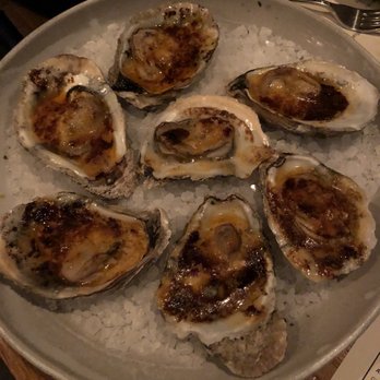 Husk - Oyster Caper 's Blades Oysters on the Half Shell - American Near Me - Charleston, South Carolina Husk - Oyster Caper 's Blades Oysters on the Half Shell - American Near Me - Charleston, South Carolina