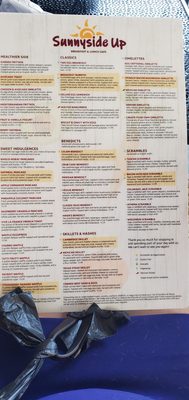 Menu photo 2 Sunnyside Up Breakfast and Lunch Cafe Albuquerque, NM Menu photo 2 Sunnyside Up Breakfast and Lunch Cafe Albuquerque, NM