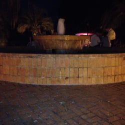 Fountain in the middle of the park