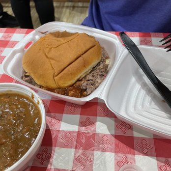 Bbq Dna - Brisket chopped sandwich - Barbeque Near Me - Dallas, Texas Bbq Dna - Brisket chopped sandwich - Barbeque Near Me - Dallas, Texas