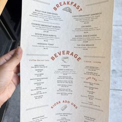 Luke's Local - Menu