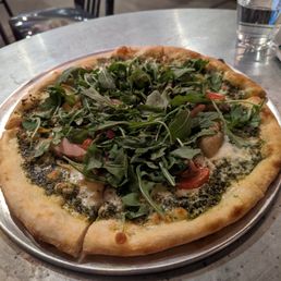 pesto pizza was great!