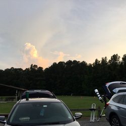 Northwest River Park Campground - Sky is a bit cloudy but a beautiful night go stargaze