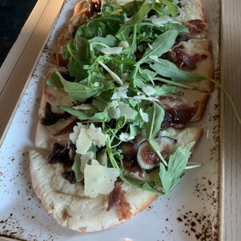 The Bistro Edgewood - Dog & Prosciutto Flatbread - New American Near Me - Stateline, Nevada The Bistro Edgewood - Dog & Prosciutto Flatbread - New American Near Me - Stateline, Nevada