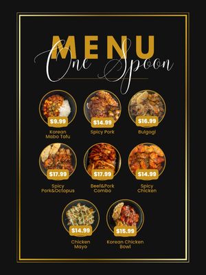 Menu photo 1 One Spoon Honolulu, HI Menu photo 1 One Spoon Honolulu, HI