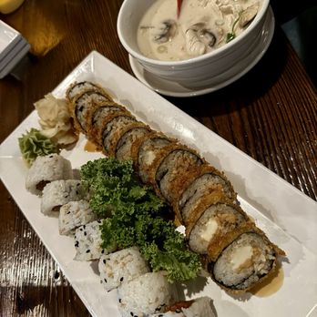 Cilantro Asian Bistro - Davie - Spicy Tuna Roll and JB Tempura roll. - Asian Fusion Near Me - Davie, Florida Cilantro Asian Bistro - Davie - Spicy Tuna Roll and JB Tempura roll. - Asian Fusion Near Me - Davie, Florida