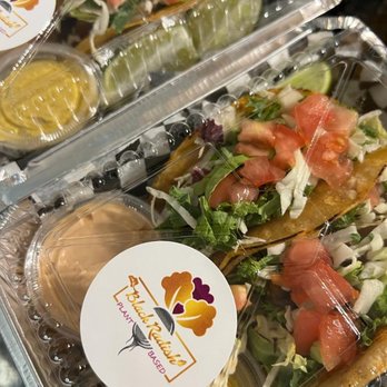 Black Radish - a variety of tacos in plastic containers - Food Delivery Services Near Me - Houston, Texas Black Radish - a variety of tacos in plastic containers - Food Delivery Services Near Me - Houston, Texas