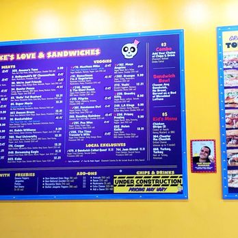 Ike's Love & Sandwiches - Menu - Sandwiches Near Me - El Segundo, California Ike's Love & Sandwiches - Menu - Sandwiches Near Me - El Segundo, California