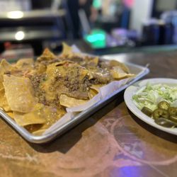 Cafe Ole - Spicy beef nachos