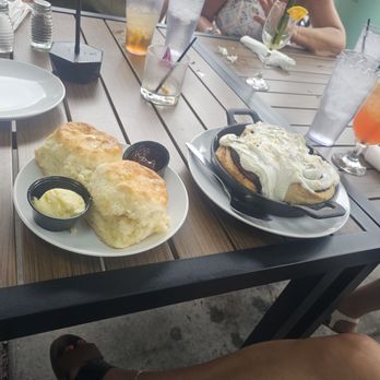 Salt and Honey - Salt & honey biscuits and cinnamon roll skillet - Breakfast & Brunch Near Me - Virginia Beach, Virginia