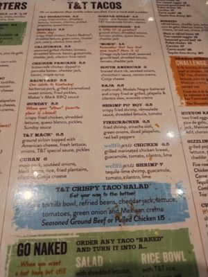 Menu photo 1 Tacos & Tequila Cantina Naples, FL Menu photo 1 Tacos & Tequila Cantina Naples, FL