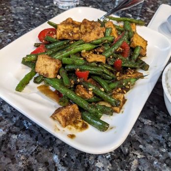 Mekong Bistro - Cha kreung (tofu) - Cambodian Near Me - Portland, Oregon Mekong Bistro - Cha kreung (tofu) - Cambodian Near Me - Portland, Oregon