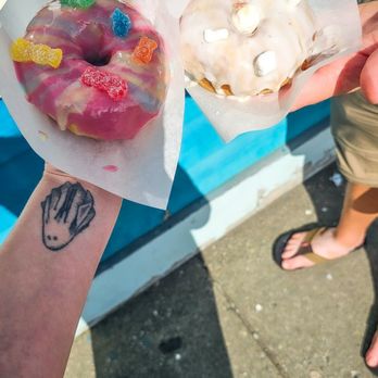Jellyfish Donuts - Sour patch kid + fluffer nutter - Donuts Near Me - Ketchikan, Alaska Jellyfish Donuts - Sour patch kid + fluffer nutter - Donuts Near Me - Ketchikan, Alaska