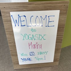 YogaSix Dublin - This is was very sweet and welcoming! :)