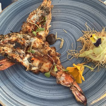 Sunset Monalisa - Grilled prawns - Mediterranean Near Me - Cabo San Lucas, BCS
