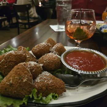 Favazzas on the Hill - Fried cheese with marinara. - Italian Near Me - St. Louis, Missouri Favazzas on the Hill - Fried cheese with marinara. - Italian Near Me - St. Louis, Missouri