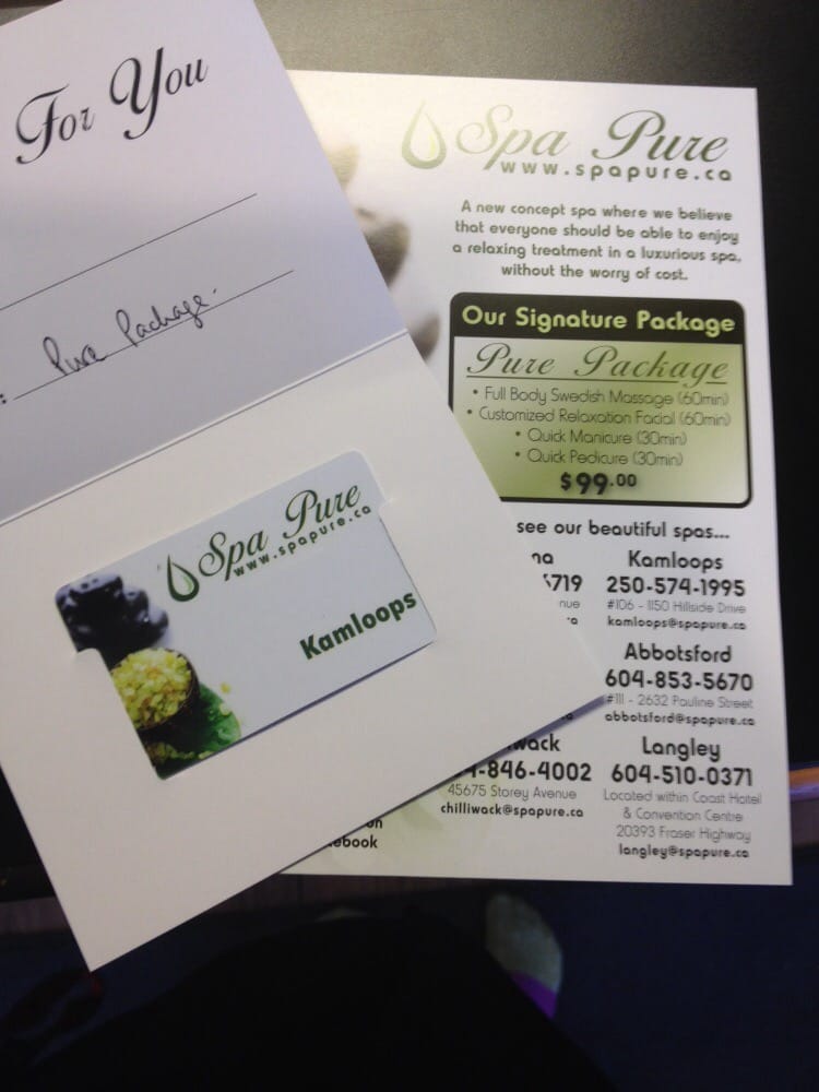 SPA PURE Updated October 2024 1150 Hillside Drive, Kamloops