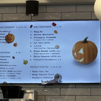 Underdog Coffee & Bread - menu - Breakfast & Brunch Near Me - Annandale, Virginia Underdog Coffee & Bread - menu - Breakfast & Brunch Near Me - Annandale, Virginia