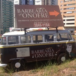 Barbearia do Onofre - Carro divulgando a Barbearia do Onofre