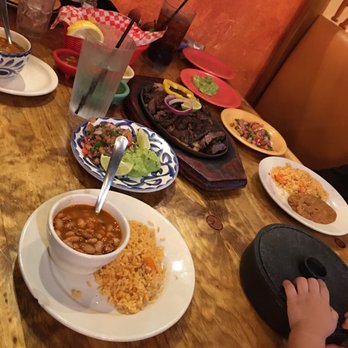 Patron Grill - Fajitas for 2 ... it was enough to feed 3 Everything tasted delicious - Mexican Near Me - Humble, Texas Patron Grill - Fajitas for 2 ... it was enough to feed 3 Everything tasted delicious - Mexican Near Me - Humble, Texas