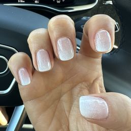 Ombré gel $65 (without tip) + $45 pedi (without tip)