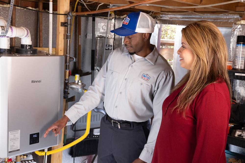 Slide of United Air Temp