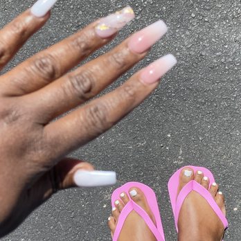 Swan Nails - Full set and deluxe pedicure - Nail Salons Near Me - Las Vegas, Nevada Swan Nails - Full set and deluxe pedicure - Nail Salons Near Me - Las Vegas, Nevada
