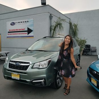 Timmons Subaru - n00b and her forester - Auto Repair Near Me - Long Beach, California