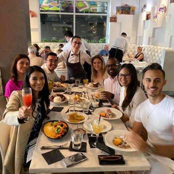 CVI.CHE 105 - Our amazing waitress Zuliani! She was so energetic and made our lunch experience so fun! :) - Peruvian Near Me - Miami, Florida