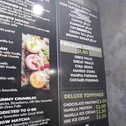 some of da menu