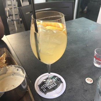 The Common Table - White Sangria (with out skittles). Preferred Over Red. - Breakfast & Brunch Near Me - Frisco, Texas The Common Table - White Sangria (with out skittles). Preferred Over Red. - Breakfast & Brunch Near Me - Frisco, Texas