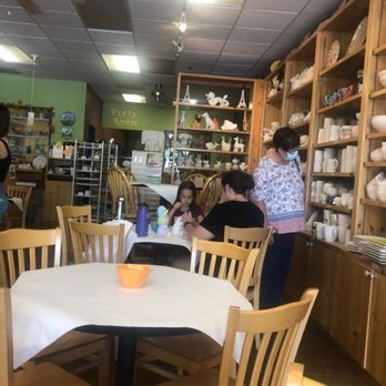 Color Me Mine - Seating area and pieces to pick out on selves. - Paint-Your-Own Pottery Near Me - Elk Grove, California Color Me Mine - Seating area and pieces to pick out on selves. - Paint-Your-Own Pottery Near Me - Elk Grove, California
