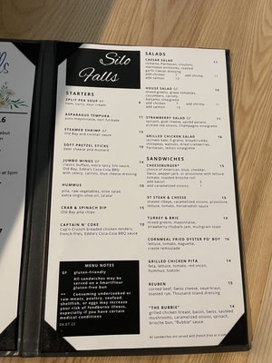 Menu photo 6 Silo Falls Brookeville, MD