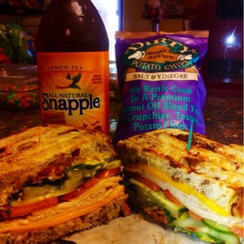 Yo-Way Eatery - Cranberry walnut bread cheddar cheese  avocado cucumber  turkey lettuce tomato - Juice Bars & Smoothies Near Me - Gardena, California